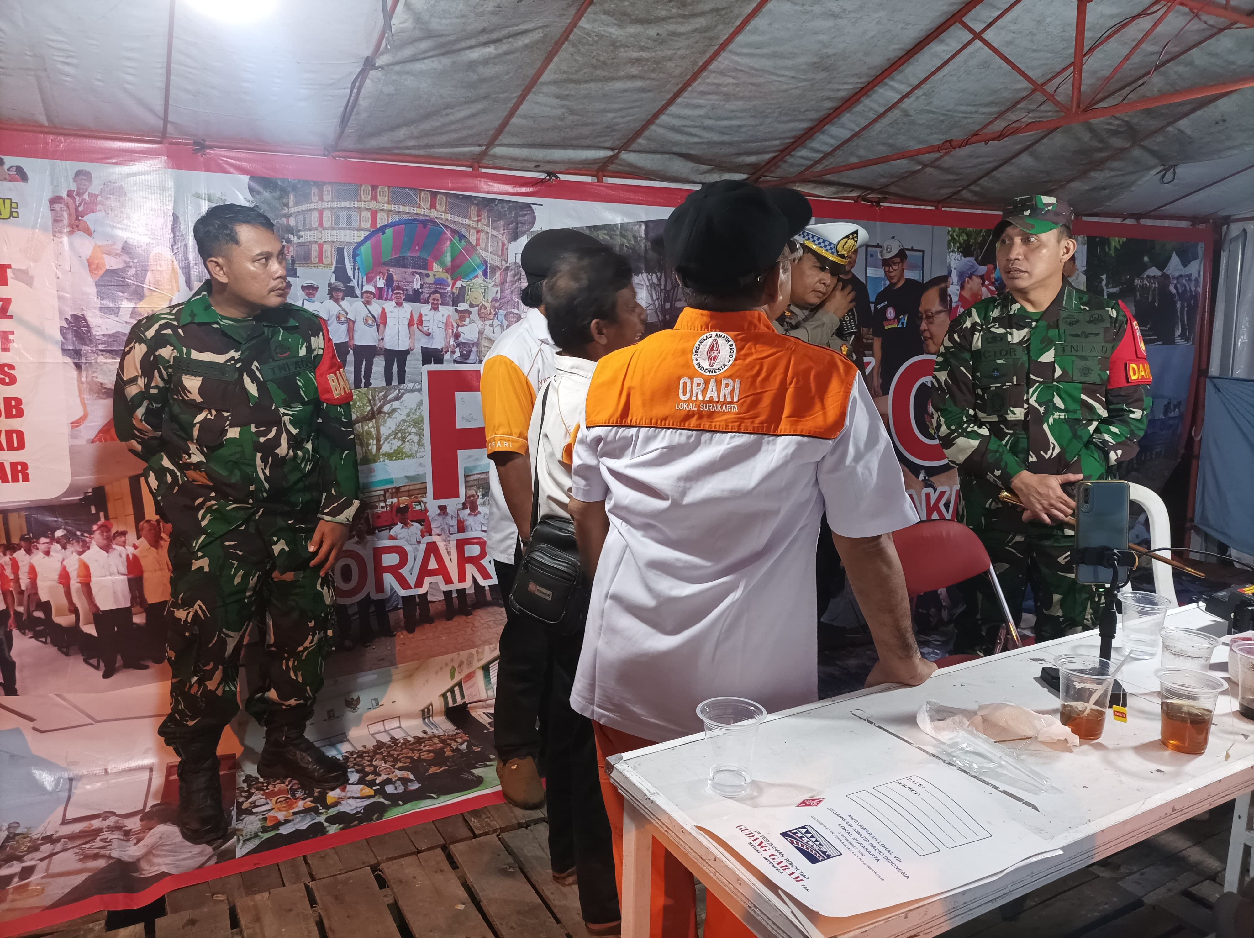 H2 Idul Fitri 1446 H, Dandim 0735/Surakarta Cek Pos PAM Pastikan Kesi-apan Personil Pengamanan Arus Mudik