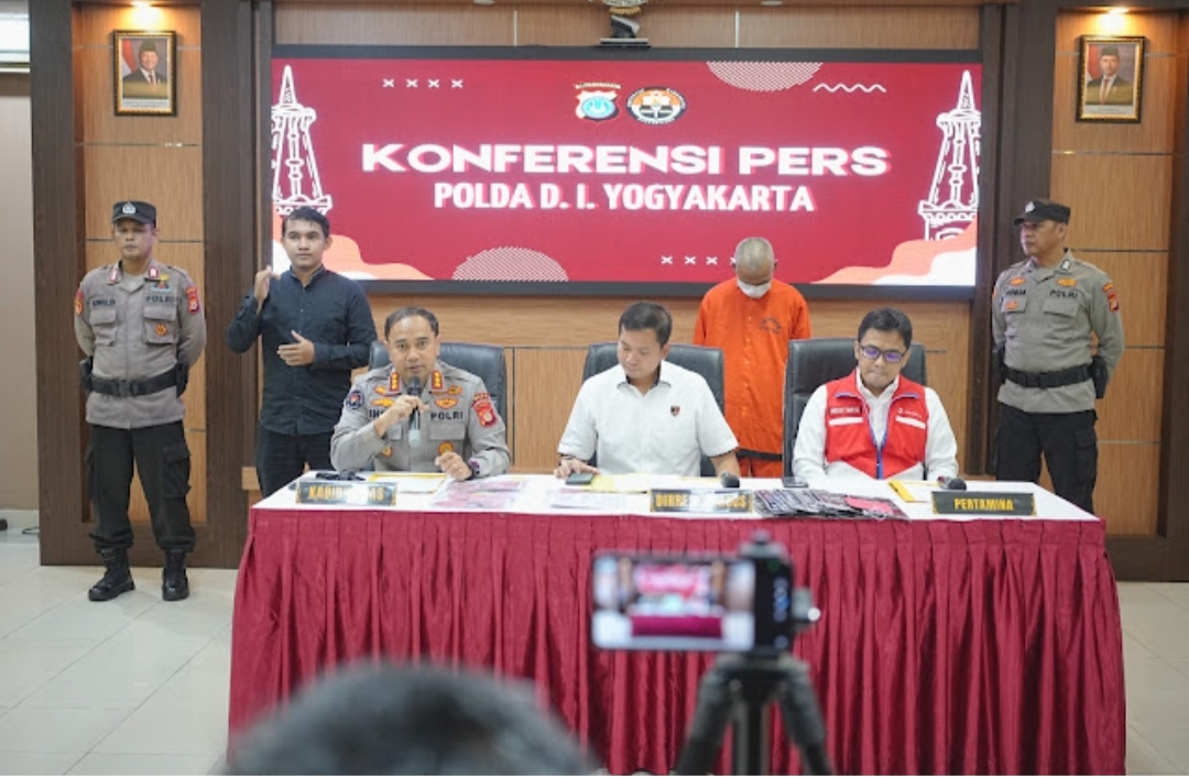 Polda DIY Ungkap Pelaku Tindak Pidana Penyalahgunaan BBM Bersubsidi