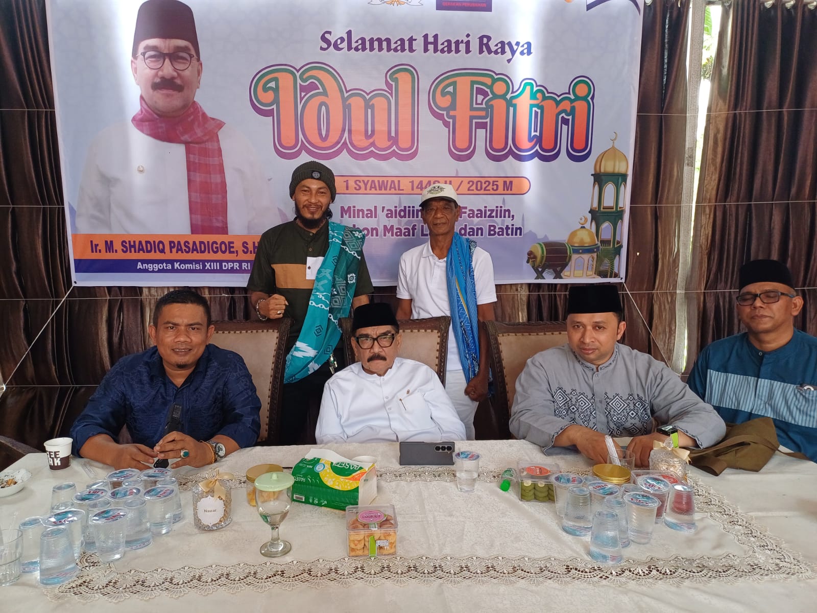 Kunjungan Kerja Komisi Xlll DPR RI M. Shadiq Pasadigoe ke Tanah Datar