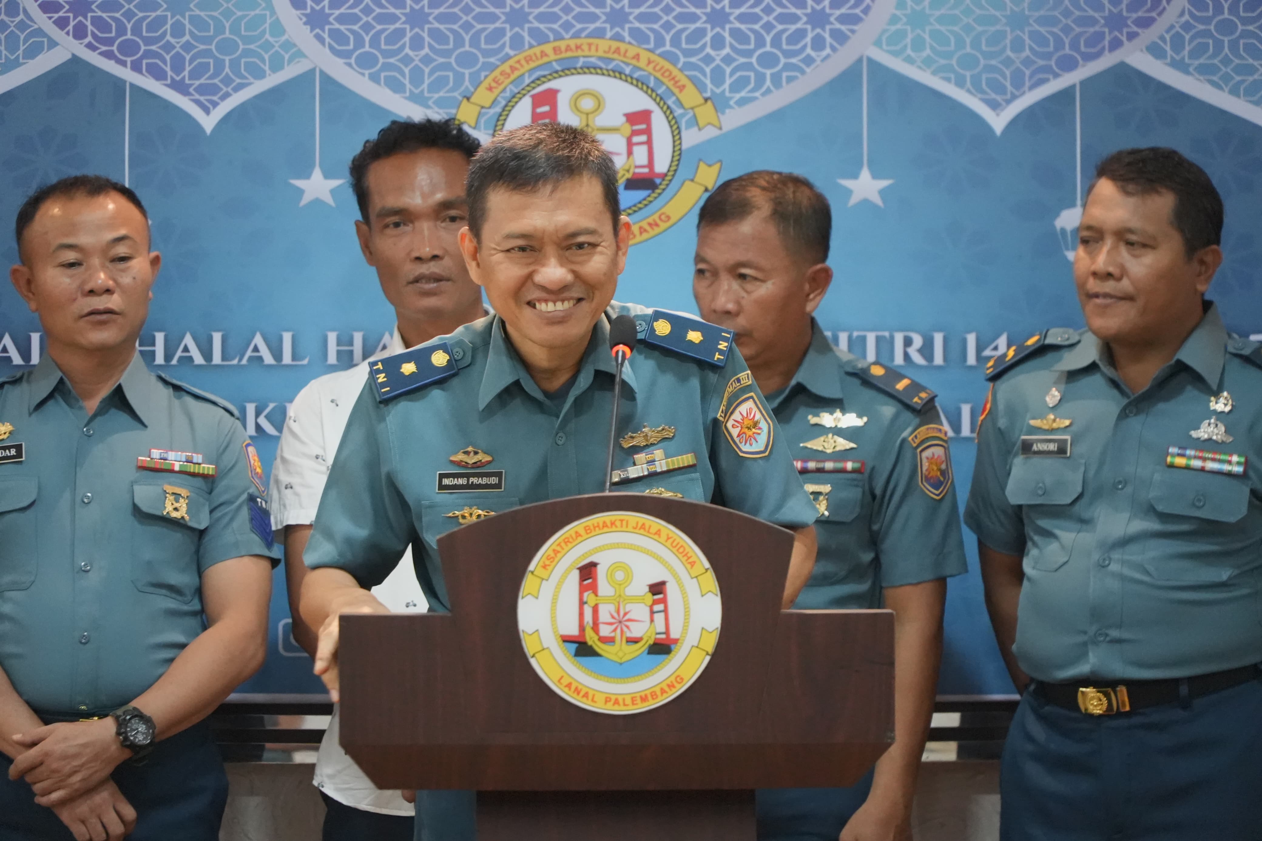 22 Personel Lanal Palembang Naik Pangkat Satu Tingkat Lebih Tinggi