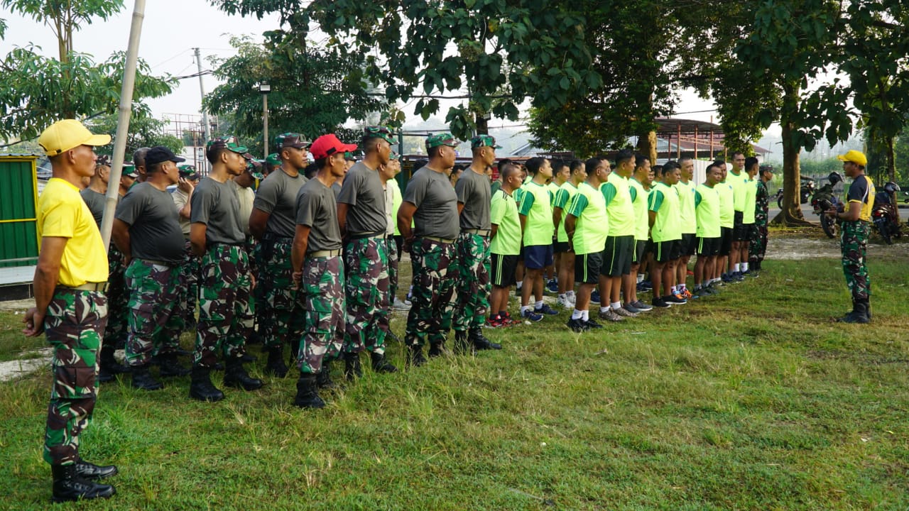 Asah Kemampuan Fisik Prajurit, Kodim Gunungkidul Gelar Garjas Periodik I Tahun 2025