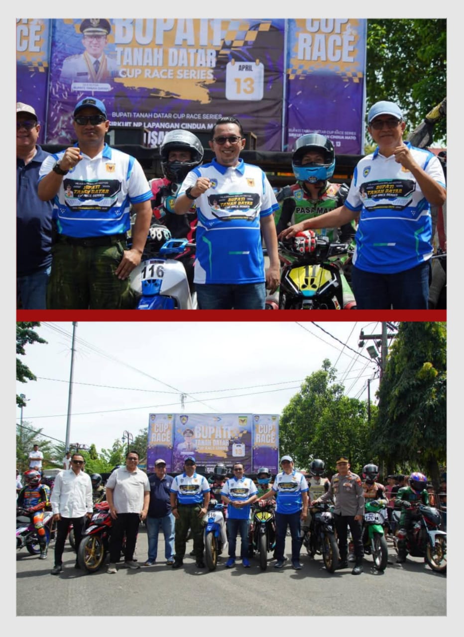 Cup Race Series II dibuka langsung Bupati Tanah Datar Eka Putra, SE, MM