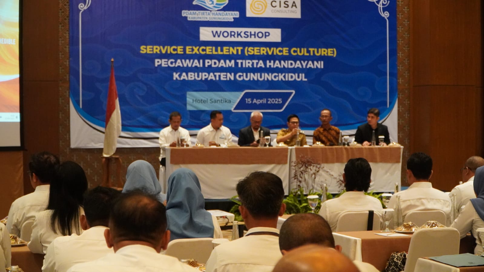 PDAM Tirta Handayani Gelar Workshop Budaya Pelayanan Prima, Perkuat Komitmen Layani Masyarakat