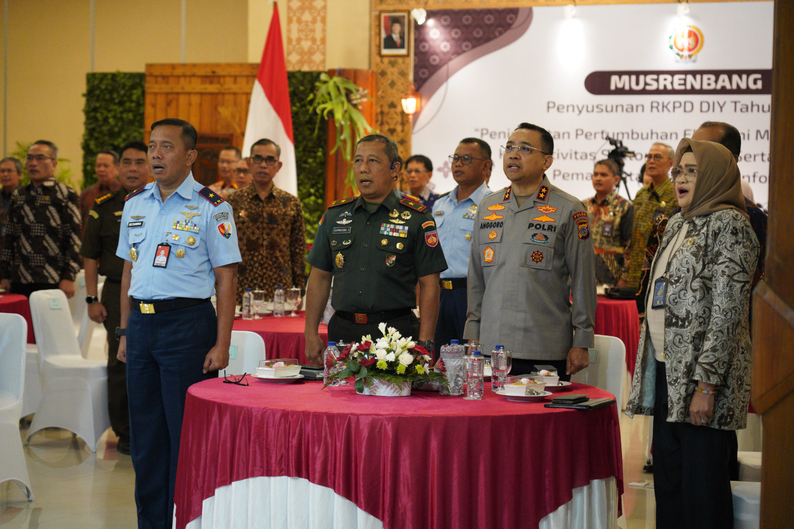 Danrem 072/Pamungkas Hadiri Musrenbang Penyusunan RKPD DIY Tahun 2026