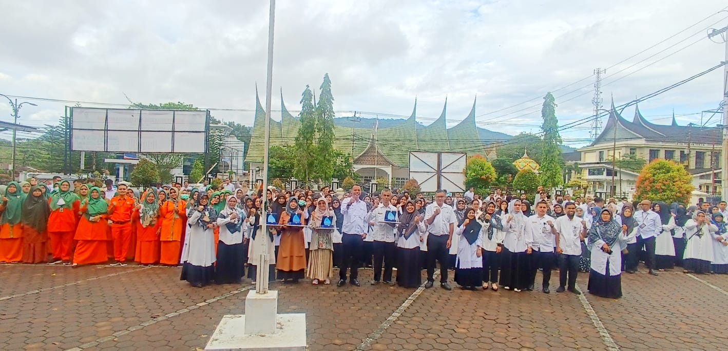 Keluarga Besar RSUD Tuanku Imam Bonjol Gelar Halal Bi Halal Idul fitri 1446 H