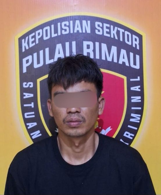 Curi Rokok di Sebuah Ruko Milik Heri Saputra, Terduga Pelaku Berinisial AWA Diamankan Polsek Pulau Rimau