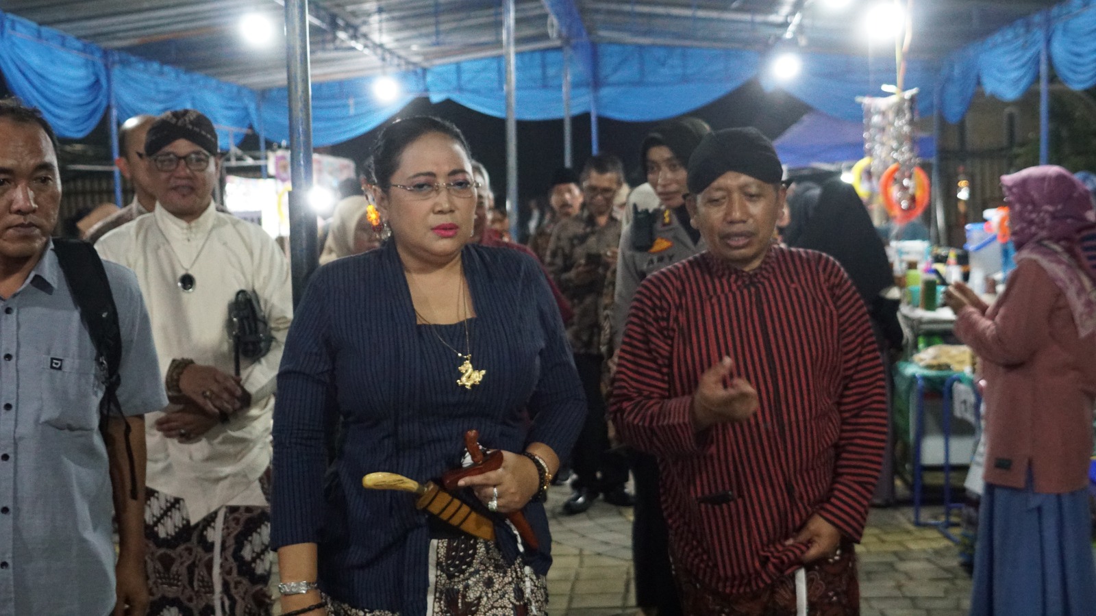 Suasana meriah menyelimuti pembukaan Pergelaran Seni Taman Budaya