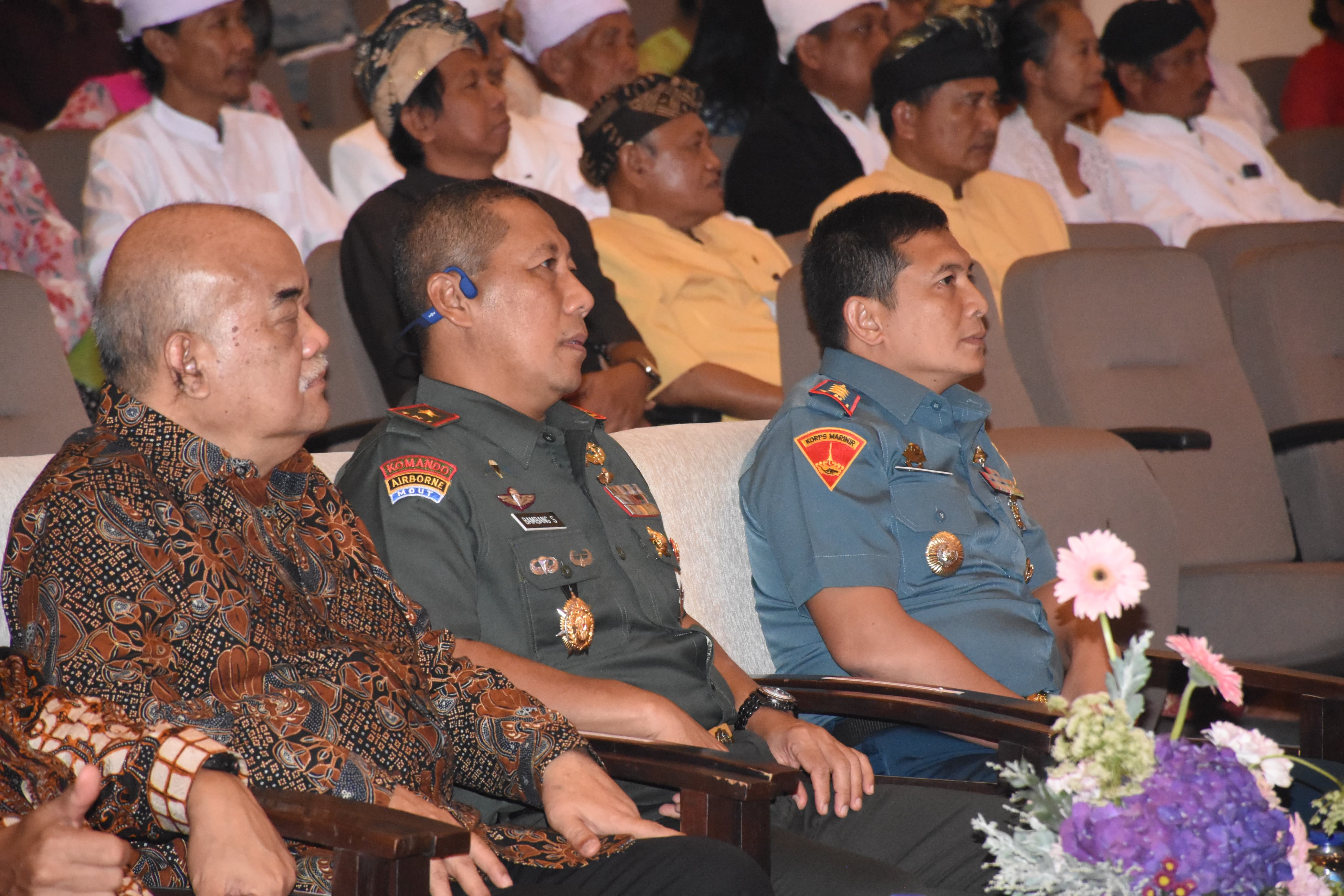 Danrem 072/Pamungkas Hadiri Acara Dharma Shanti Puncak Perayaan Hari Raya Suci Nyepi Tahun Saka 1947