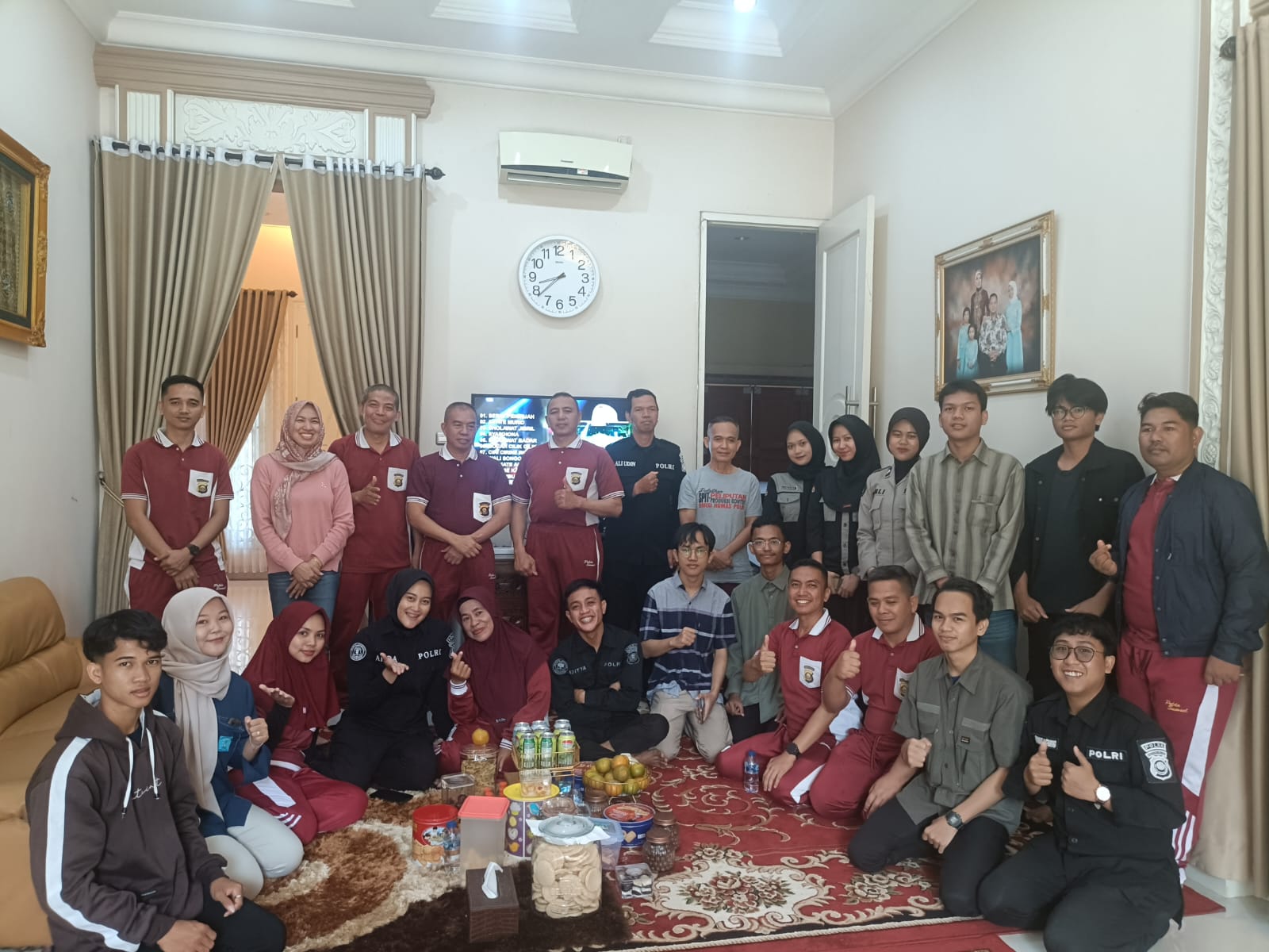 Bid humas Polda Sumsel Gelar Halal Bihalal Pasca Lebaran, Pererat Silaturahmi Antar Personel