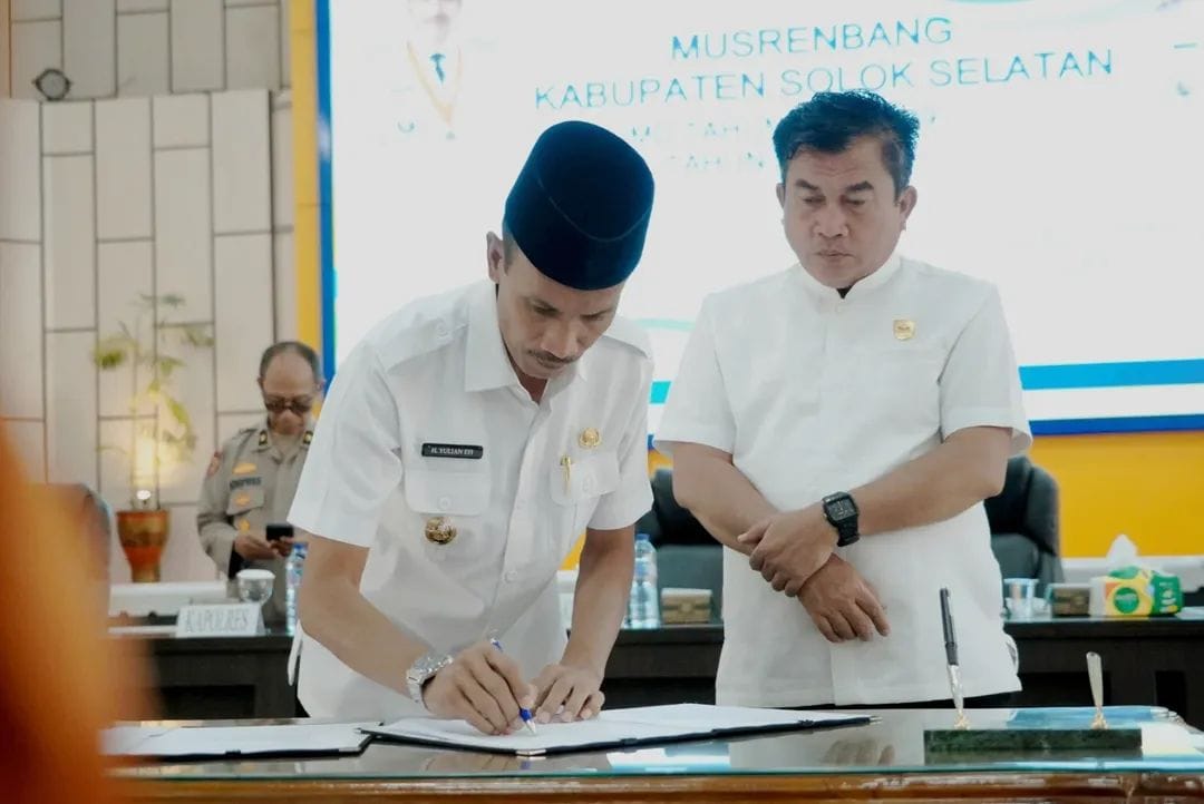 Wabup Yulian Efi Tekankan Sinergi dan Kolaborasi Dalam Musrenbang Solok Selatan 2025-2029