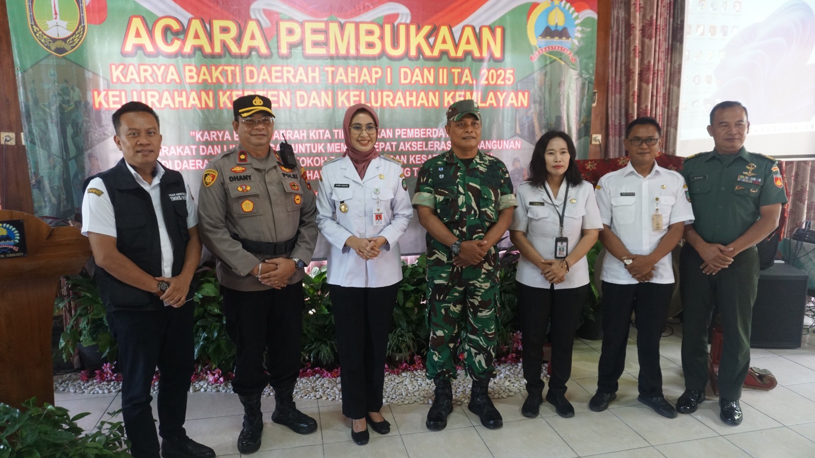 Program Karya Bakti Daerah (KBD) Tahap I Dan II di Wilayah Kodim 0735/Surakarta Hari Ini Resmi Dibuka