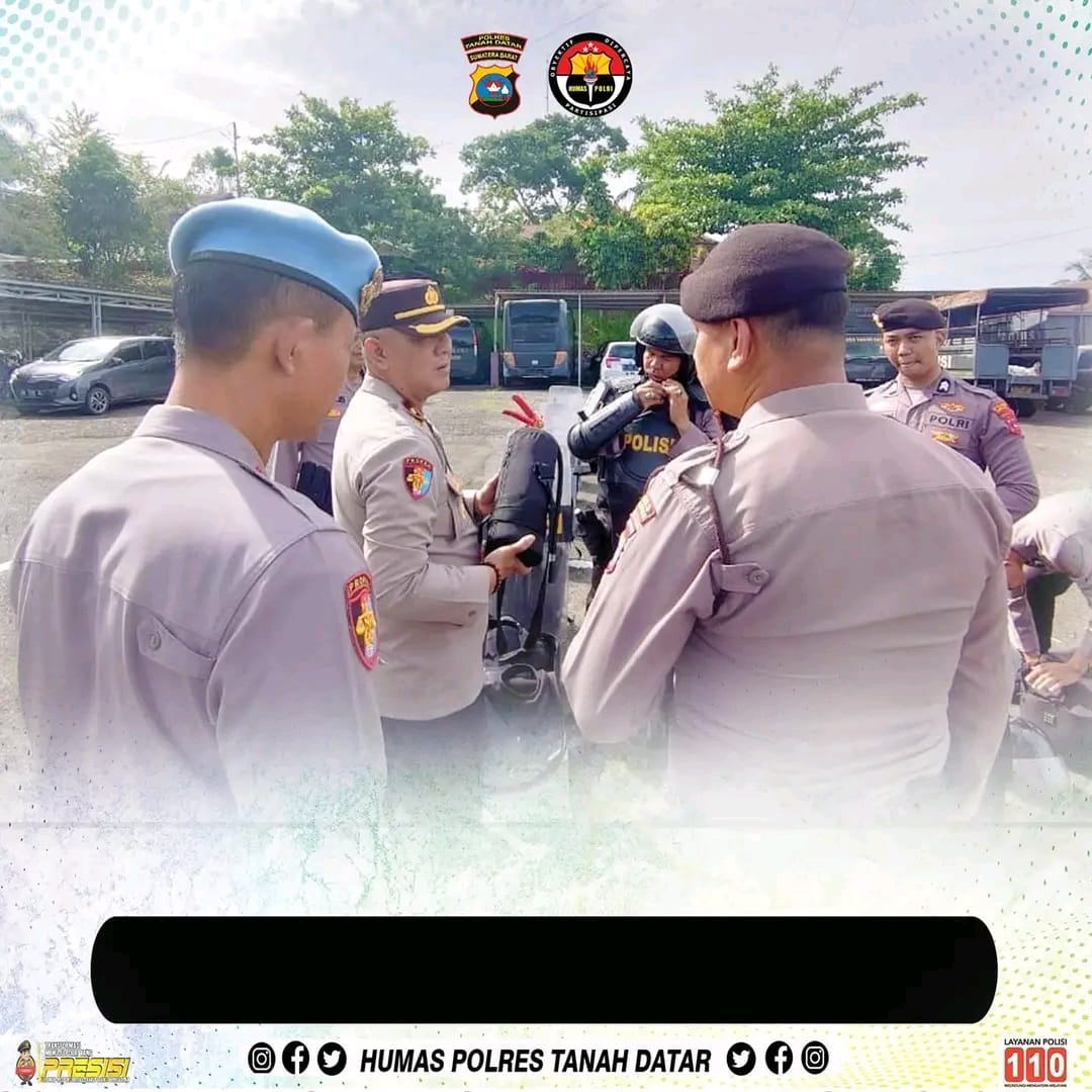 Persiapan Sarana dan Prasarana Dalam Pemeliharaan Kamtibmas Di Wilkum Polres Tanah Datar
