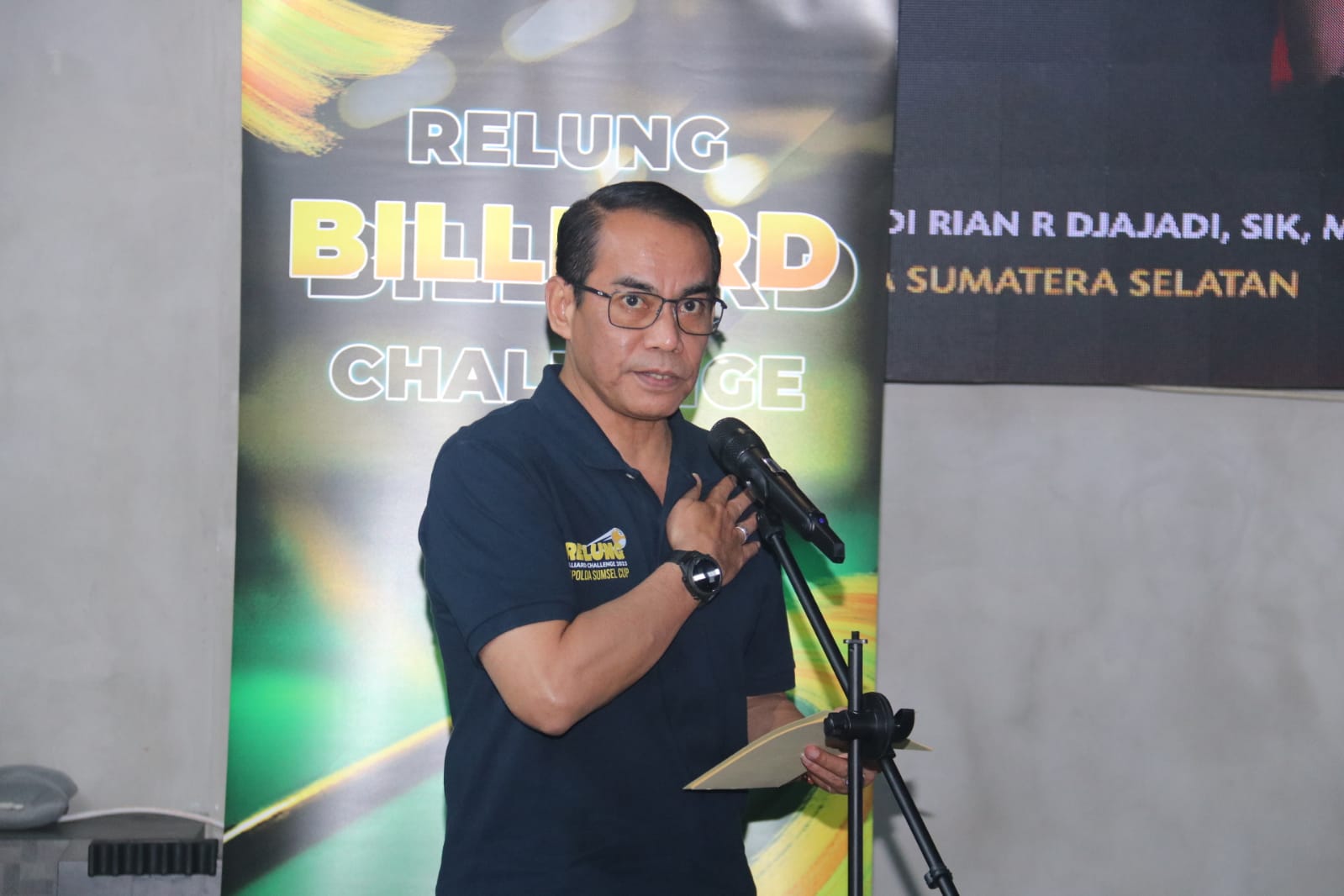 Relung Billiard Challenge 2025-Kapolda Sumsel Cup Resmi Dimulai, Dari Forkopimda hingga Jurnalis Adu Bakat Sodok Bola