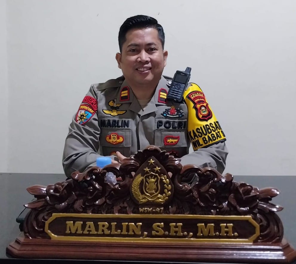 Mengenal Lebih Dekat Kapolsek Babat Supat Iptu Marlin, SH, MH
