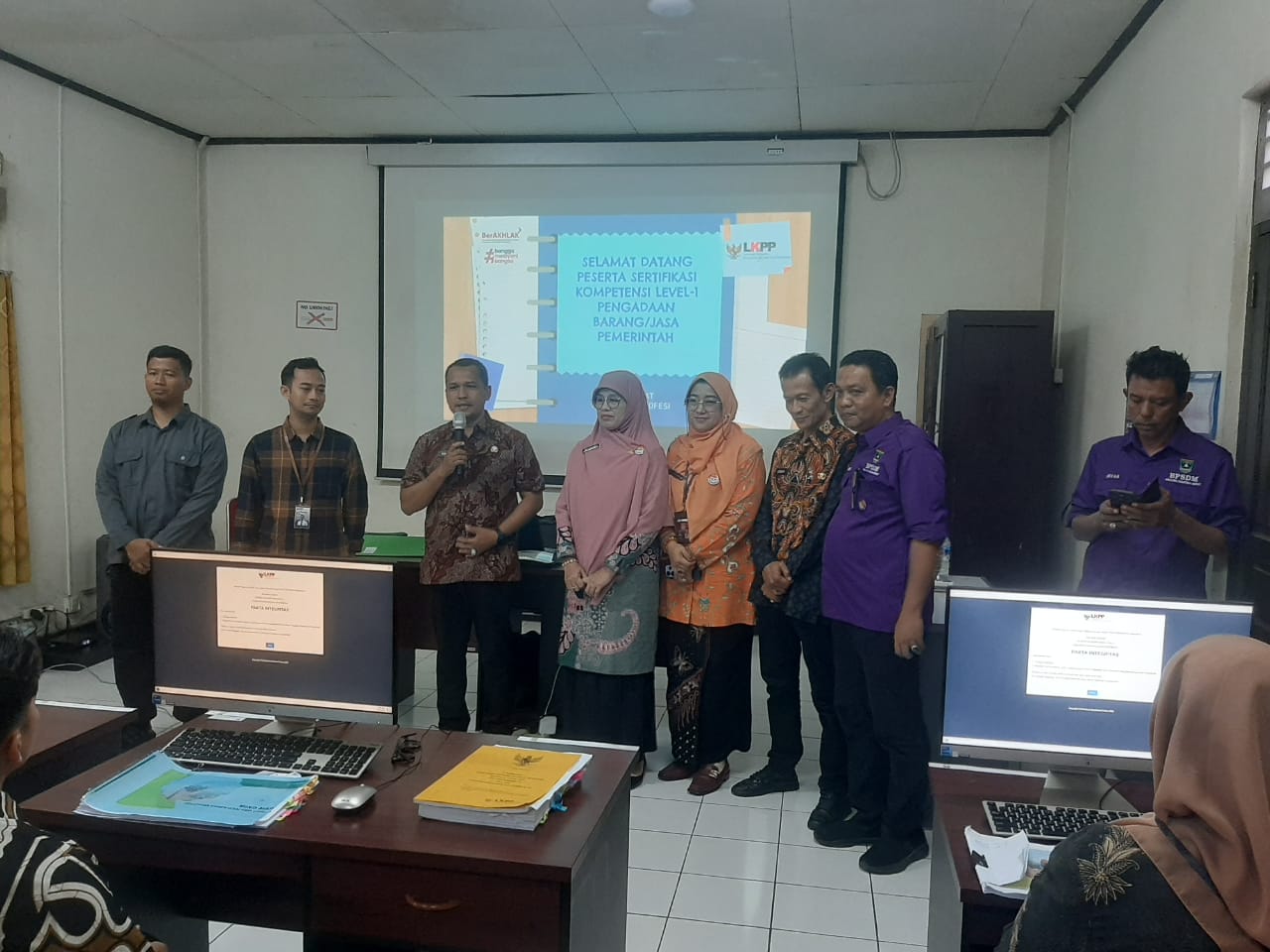 BKPSDM kota Payakumbuh Gelar Pelatihan dan Sertifikasi Kompetensi PBJ