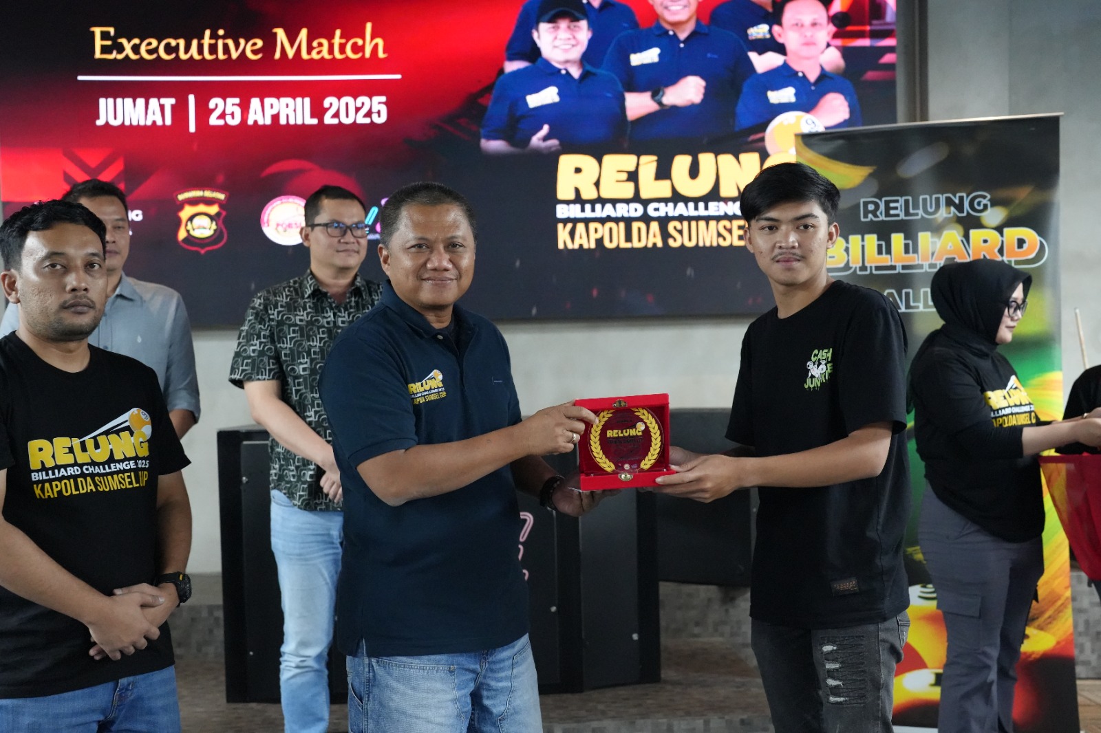 Tutup Relung Billiard Challenge 2025, Kapolda Sumsel Dorong Turnamen Serupa Rutin Digelar.