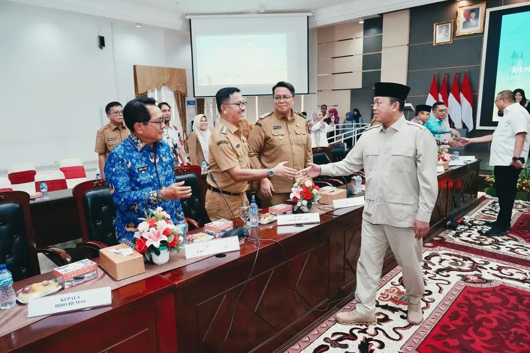 Bupati Khairunas Hadiri Rakor Penguatan Pelayanan Pertanahan Bersama Menteri ATR/BPN