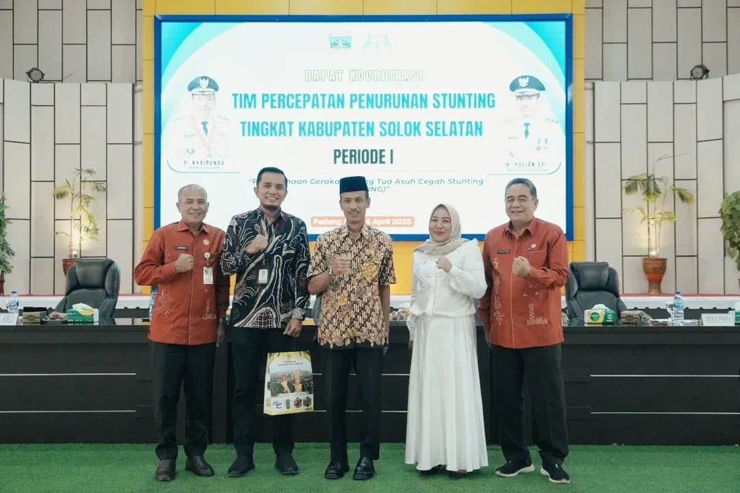 Pemkab Solok Selatan Terus Genjot Percepatan Penurunan Stunting, Wabup: Jangan Puas dengan Angka, Fokus pada Aksi di Lapangan