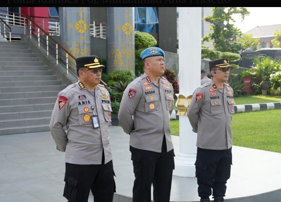 Polda Sumsel Gelar Apel Kesiapan Pengamanan May Day 2025.