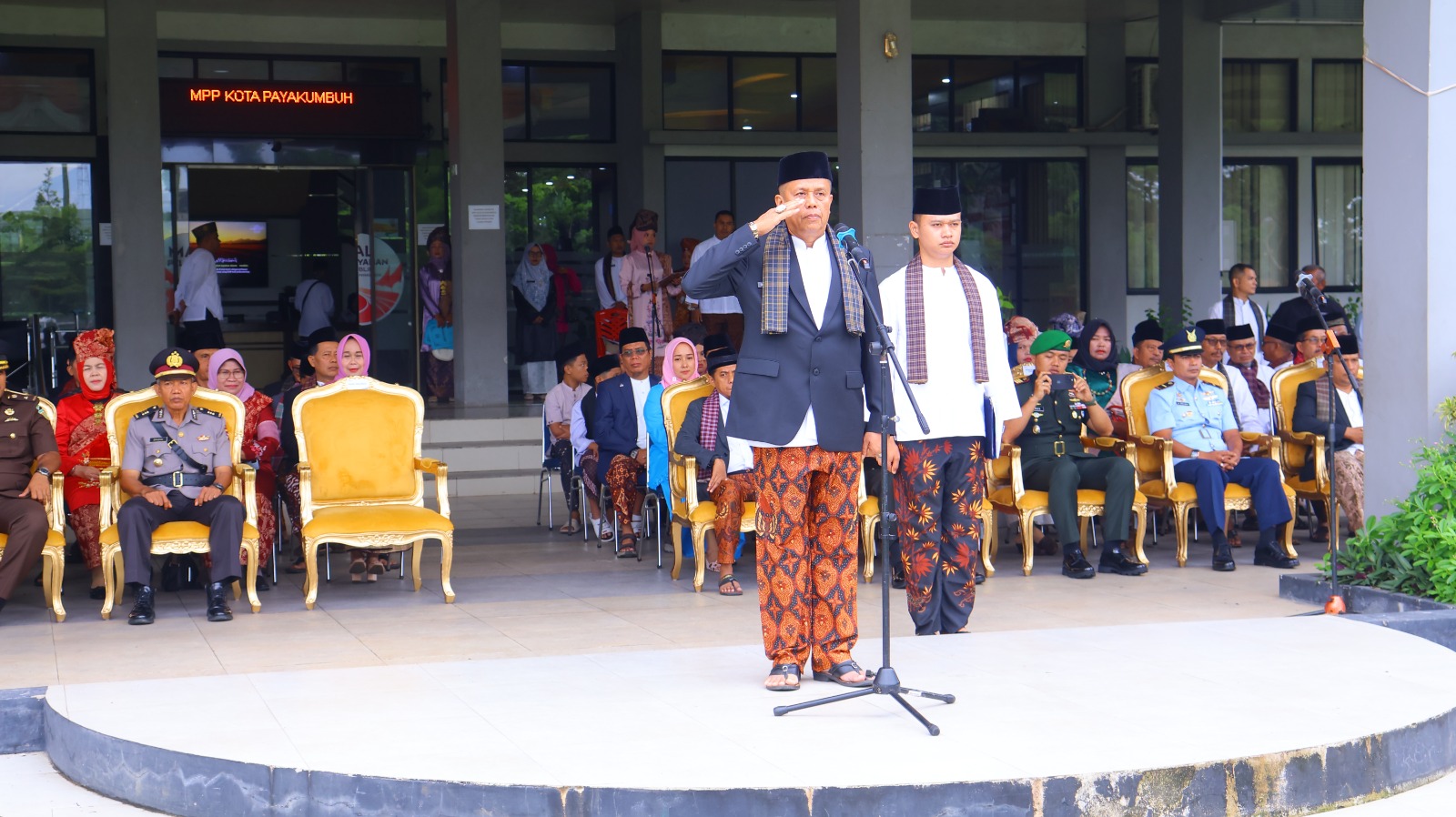 Wakil Walikota Payakumbuh  Jadi Pembina Upacara Peringatan Hardiknas