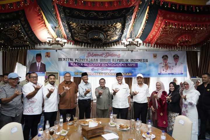 Mentri PU tinjau lokasi galodo ”Segera laksanakan pembangunan Sabodam”