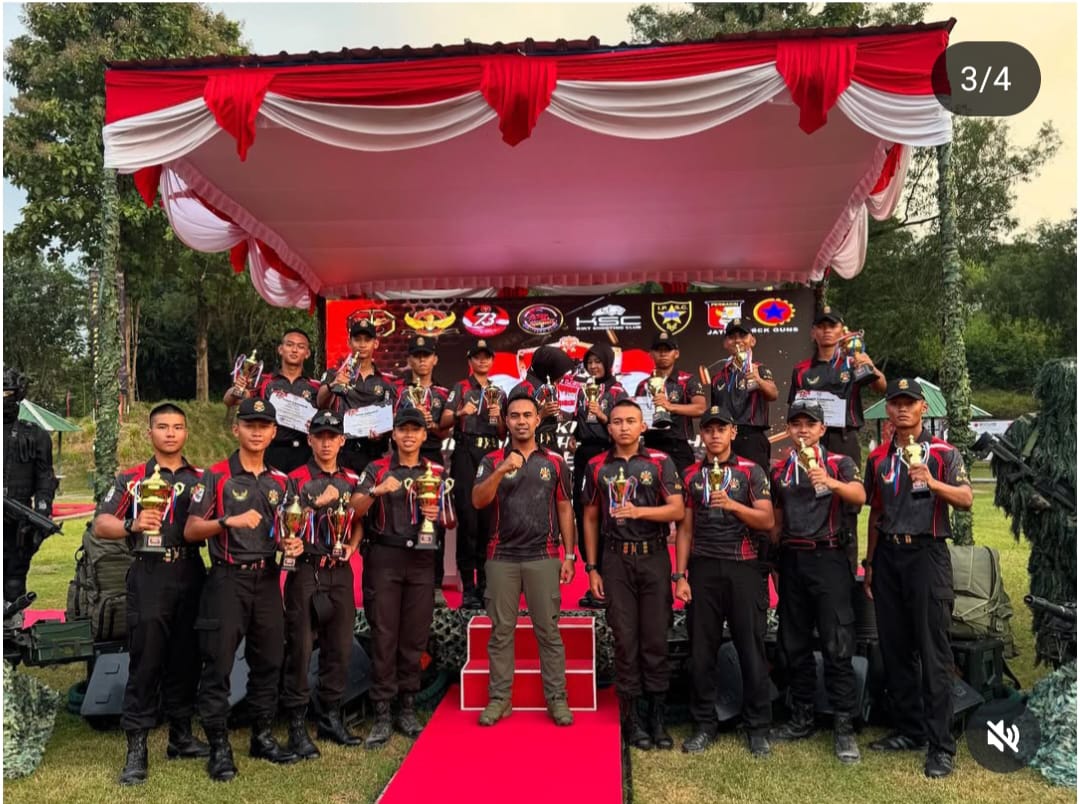 Taruna dan Taruni Akpol Tergabung Dalam Tim Akpol Shooting Club (ASC) Bersinar di Kejuaraan Nasional Menembak Danjend Kopassus Chanpionship 2025