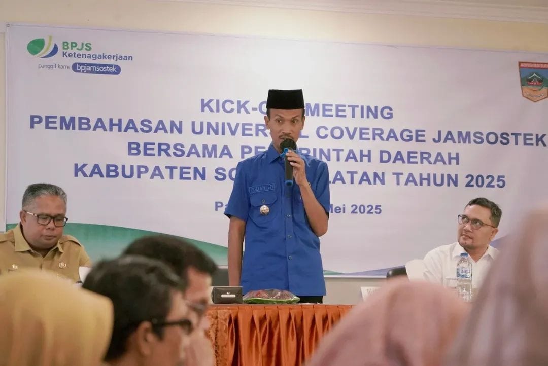 Pemkab Solok Selatan dan BPJS Ketenagakerjaan Sinergi Wujudkan Perlindungan Pekerja Menyeluruh