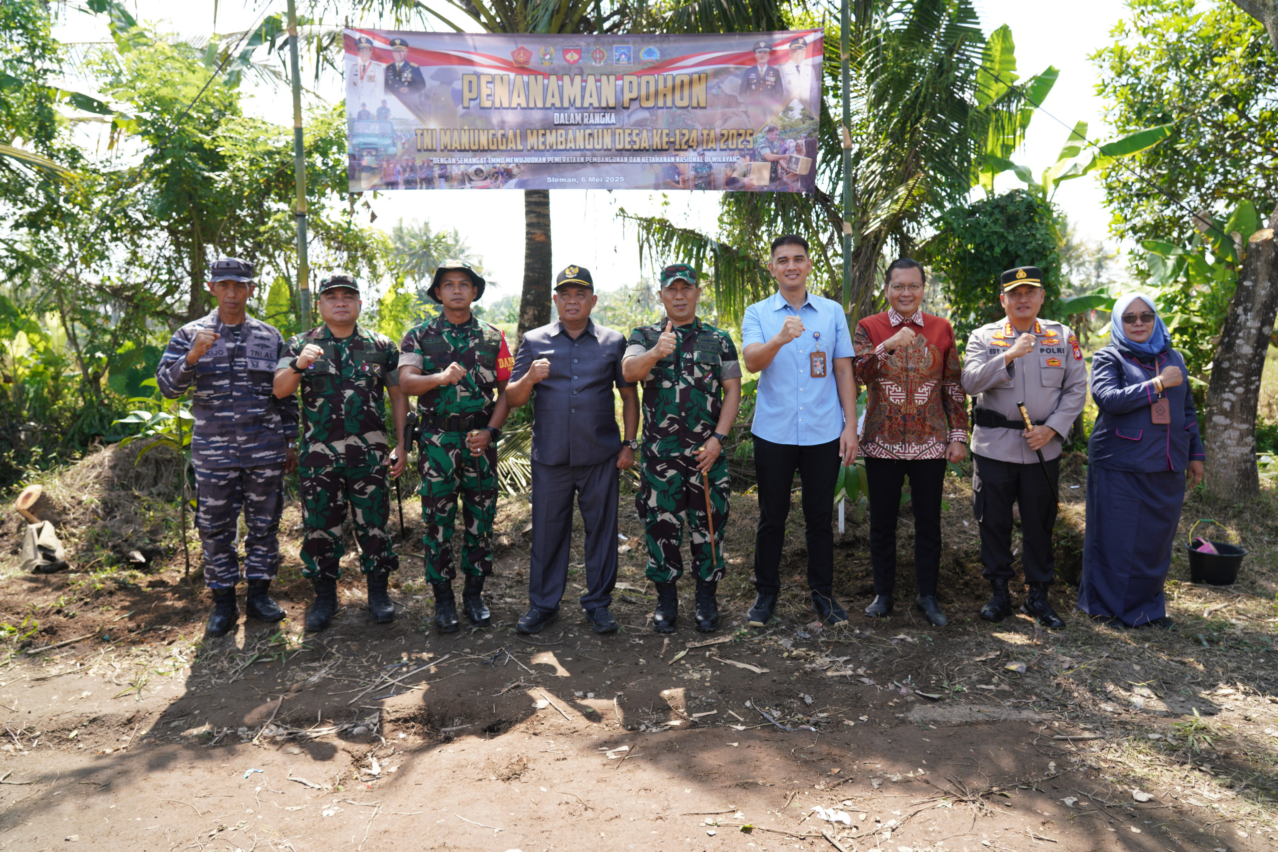 TMMD Reguler ke-124 TA 2025 Kodim 0732/Sleman Resmi Dibuka, Bukti Sinergi TNI, Pemerintah dan Masyarakat Sleman