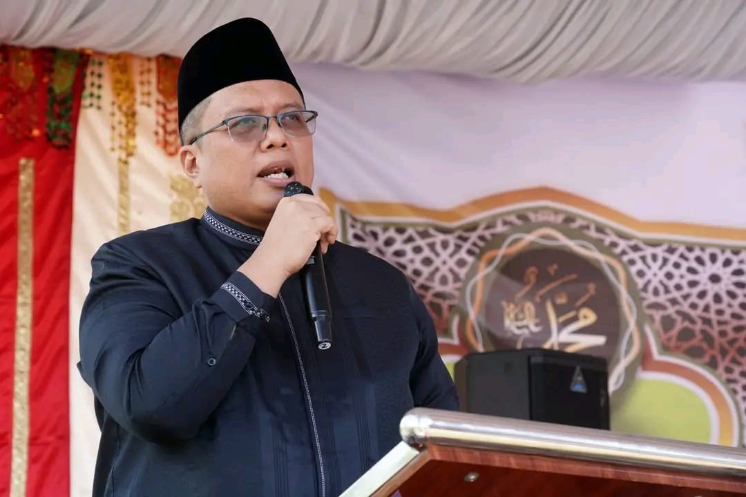 Wakil Bupati Tanah Datar, Ahmad Fadly, Hadiri Zikir Akbar untuk Keselamatan Bangsa di Istano Basa Pagaruyung