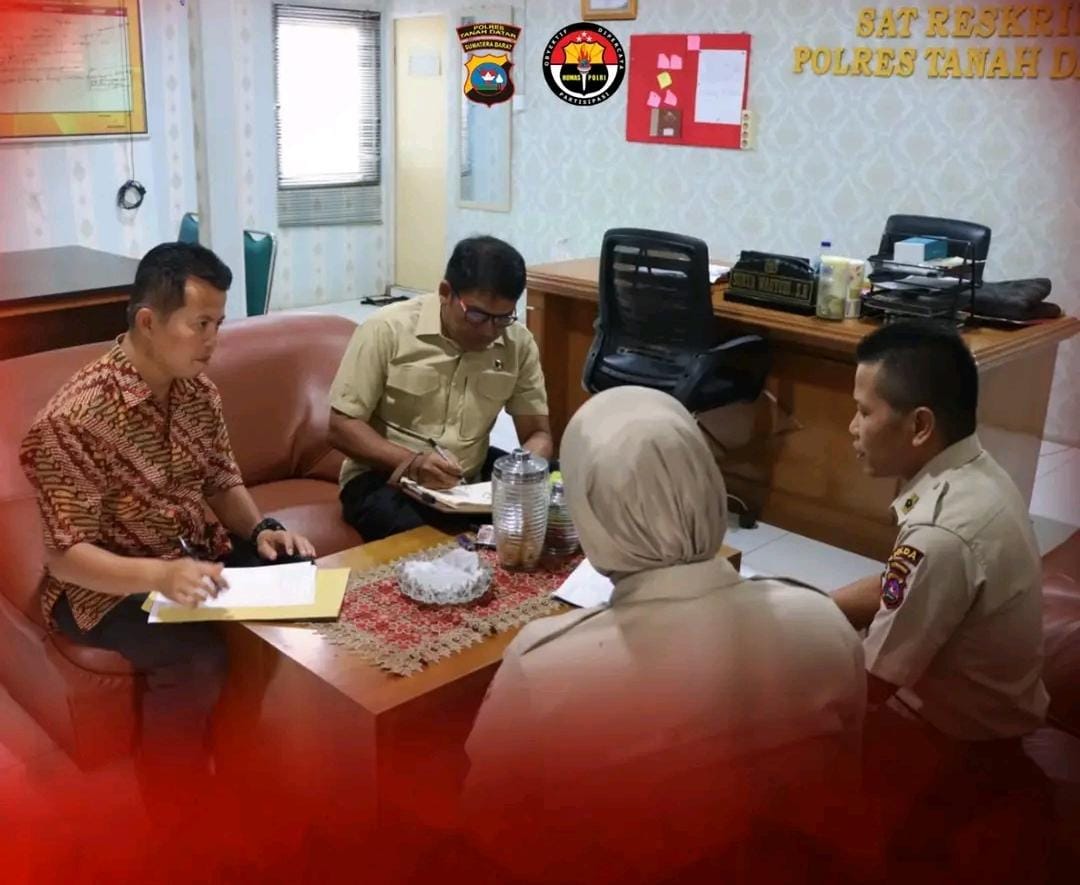 Polres Tanah Datar Sambut Kedatangan Tim Birorena Polda Sumbar Dalam Rangka Penilaian dan Evaluasi Pelayanan Publik