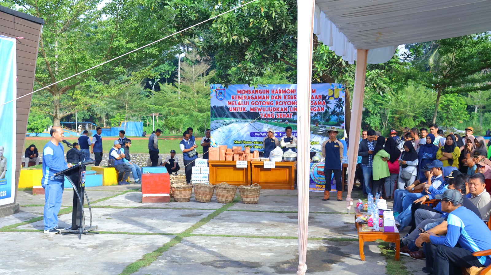 Pemko Payakumbuh Gelar Askrindu Berbisa dan Gotong Royong  Kawasan Batang Agam