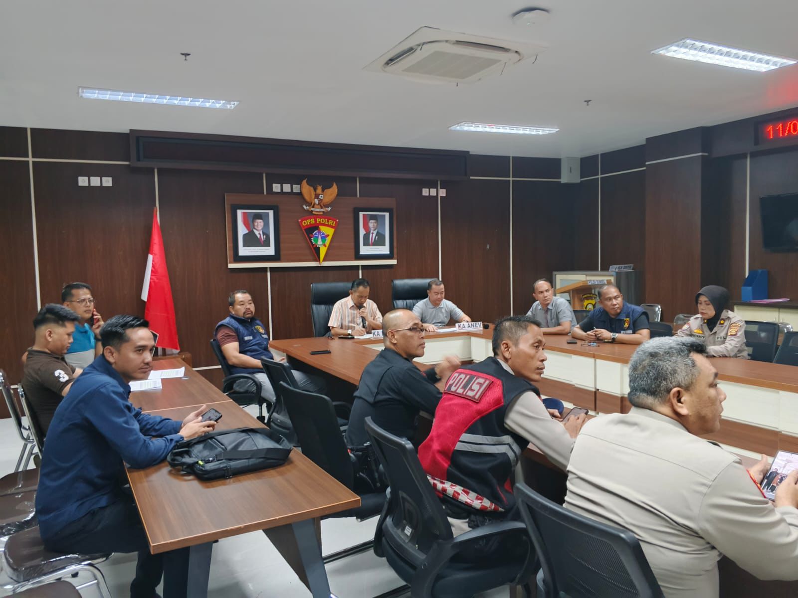 Polda Sumsel gelar Anev Operasi Sikat 1 Musi 2025