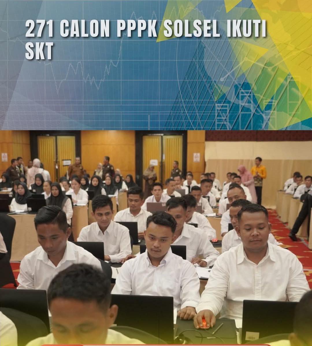 271 Calon PPPK Solsel Ikuti SKT