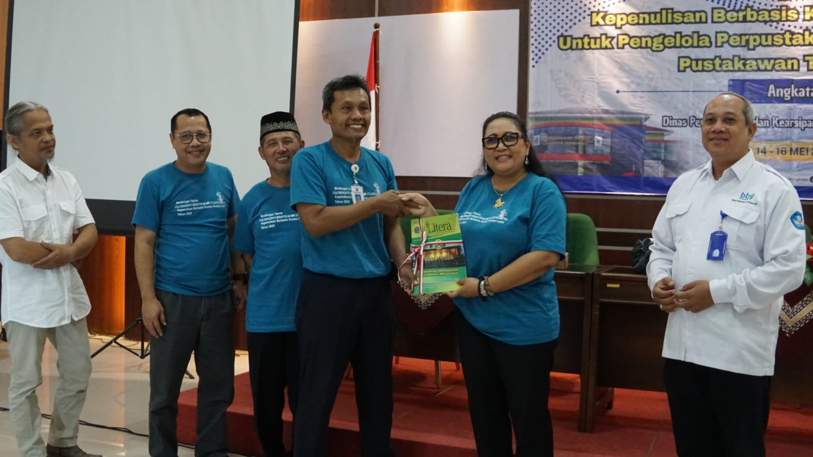 Dinas Perpustakaan dan Kearsipan Kabupaten Gunungkidul menggelar Bimbingan Teknis Kepenulisan Berbasis Konten
