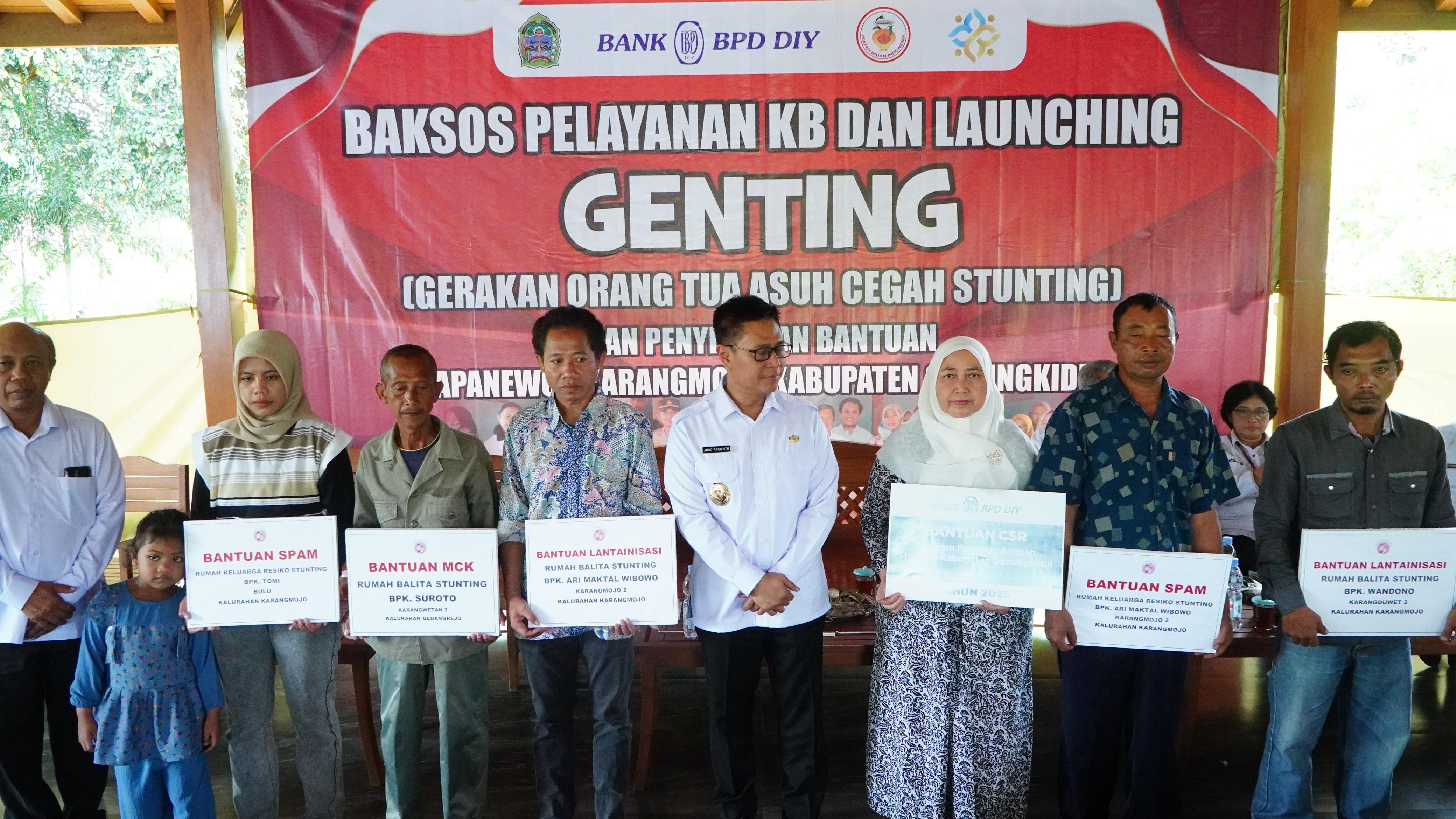 Gunungkidul Luncurkan Gerakan “Genting” untuk Tekan Stunting, Fokus pada Pendampingan Keluarga Rentan