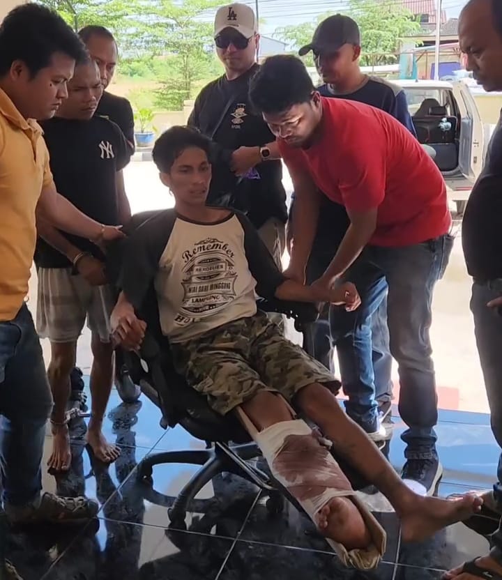 Dua Begal Ojol Palembang Di Ciduk Satu Pelaku Kena Dor