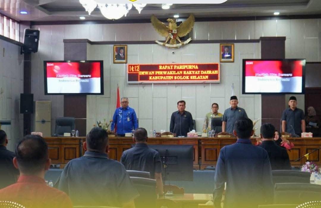 Ketua DPRD Solok Selatan Martinus Mengatakan Rancangan Awal RPJMD Dibahas Panitia Khusus
