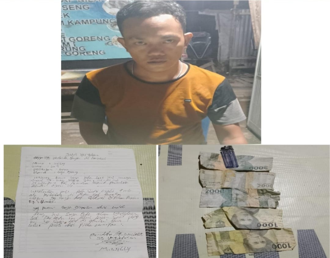 Polsek Pemulutan Amankan Pelaku Dugaan Pungli di Simpang Tol Keramasan