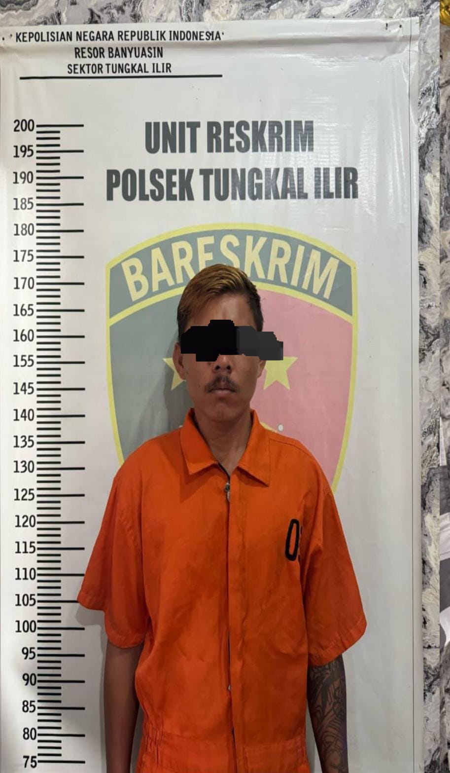 Gagal Kabur ke Mimpi saat tertidur: Pelaku Curanmor Pasal 363 KUHP Di amankan Polres Banyuasin, Motor Rp4,5 Juta Masih Misteri