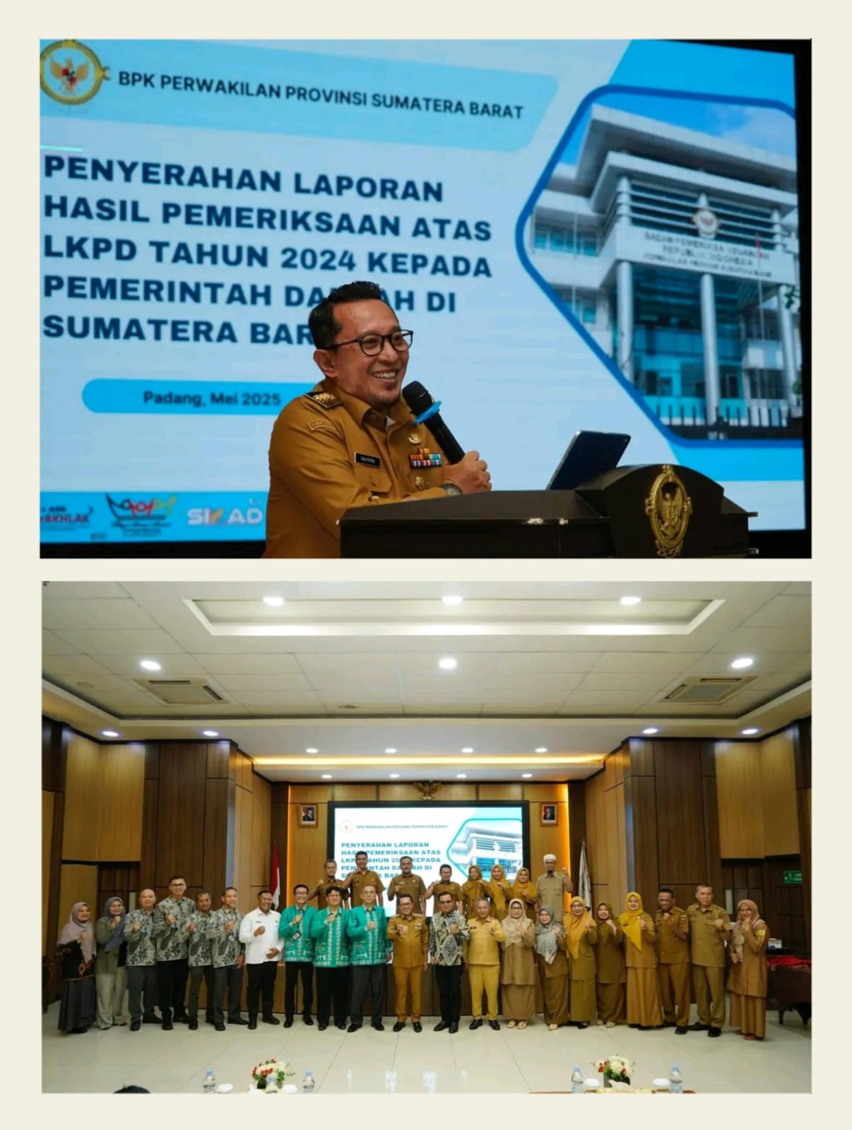 Tanah datar Pertahankan Opini WTP ke-13 Berturut-turut atas LKPD 2024
