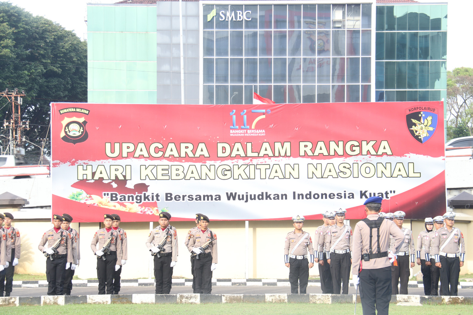Upacara Peringatan Hari Kebangkitan Nasional ke-117 Tahun 2025 Digelar di Mapolda Sumsel