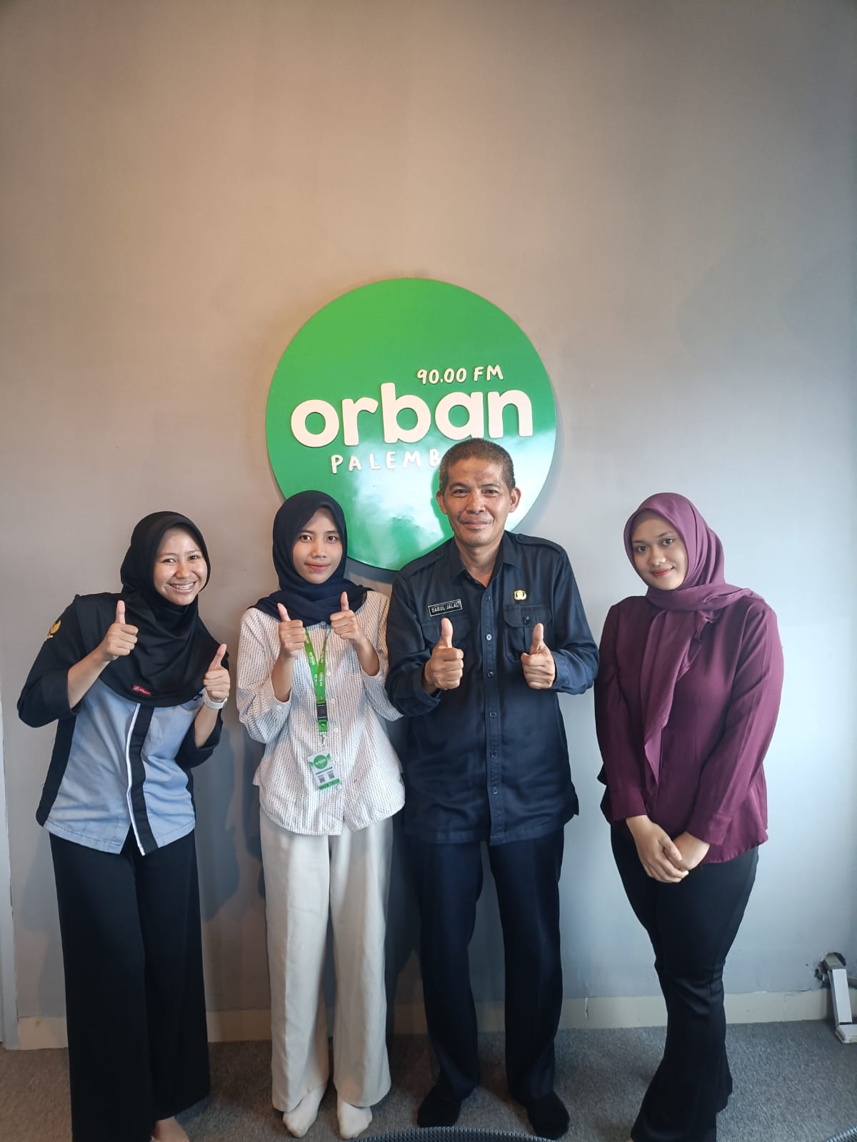 Bid humas Polda Sumsel Tegaskan Bahaya Hoaks Lewat Talk Show di Radio Orban