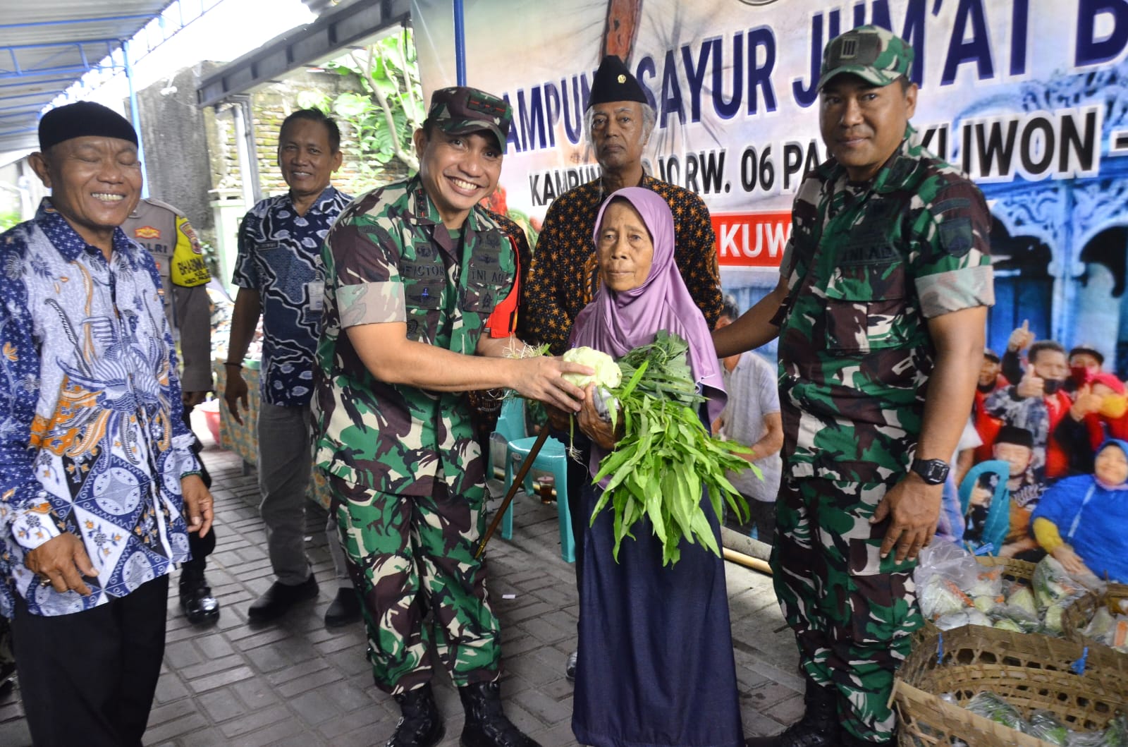 Dandim 0735/Surakarta Sidak Lokasi TMMD Sengkuyung Tahap II Di Kelurahan Mojo
