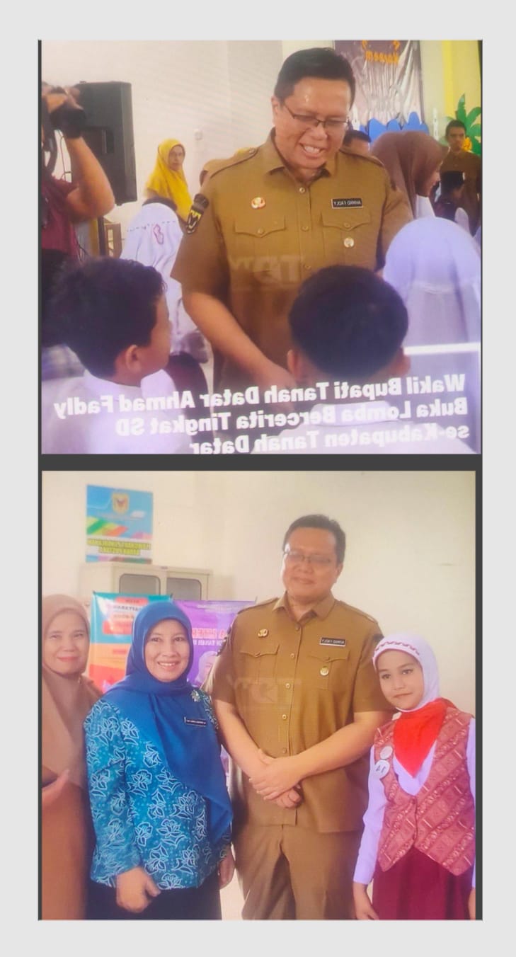 Wakil Bupati Tanah Datar Buka Lomba Bercerita Tingkat SD se-Kabupaten Tanah Datar