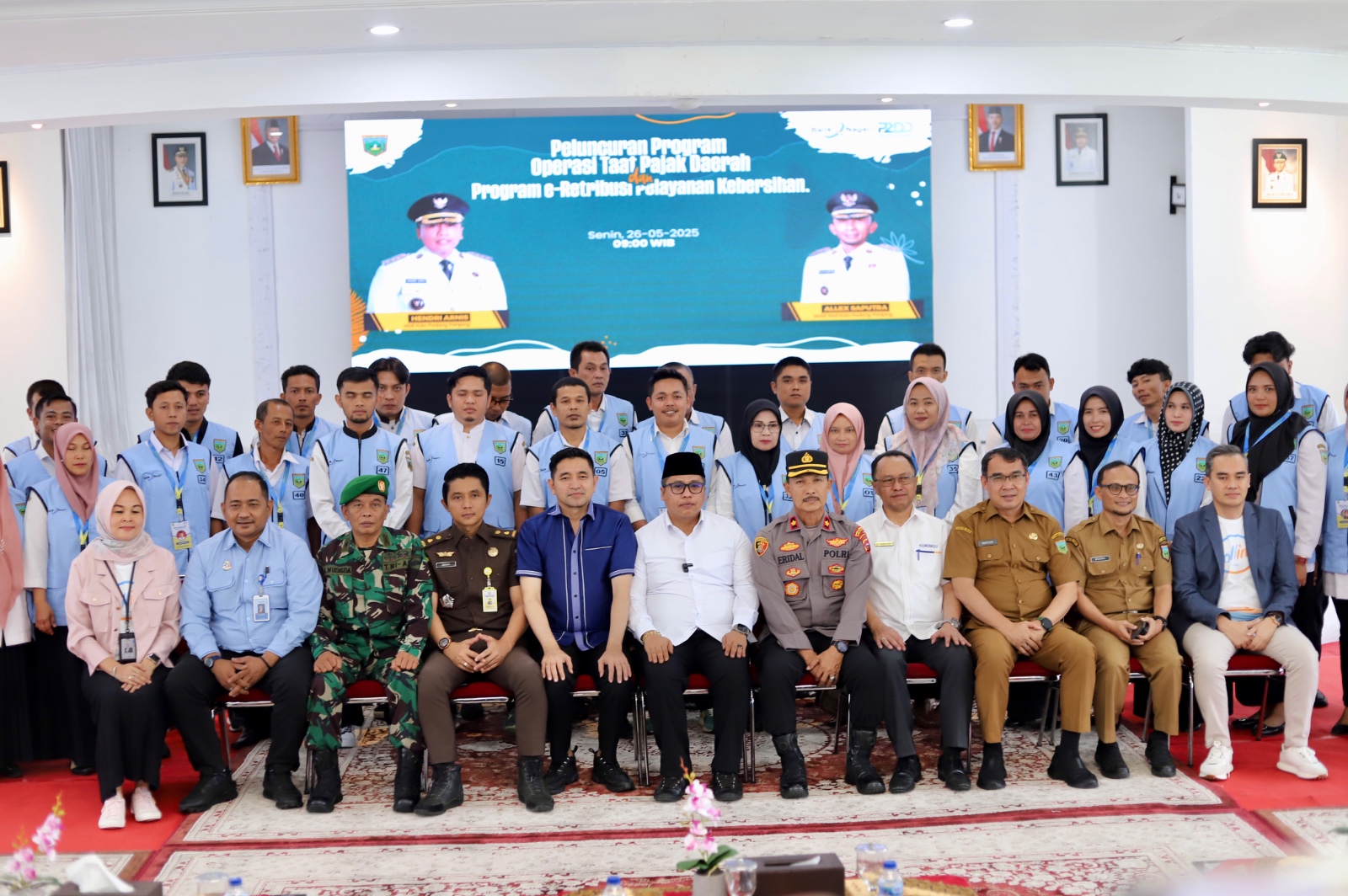 Wako Hendri Arnis Resmikan Istana Lansia, Graha, Galeri Disabilitas dan Luncurkan Program Operasi Taat Pajak Daerah serta e-Retribusi Pelayanan Kebersihan