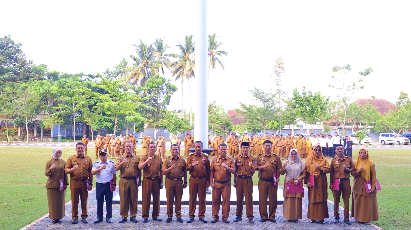 Elzadaswarman, Wakil Walikota Payakumbuh  Pimpin Apel  Pagi