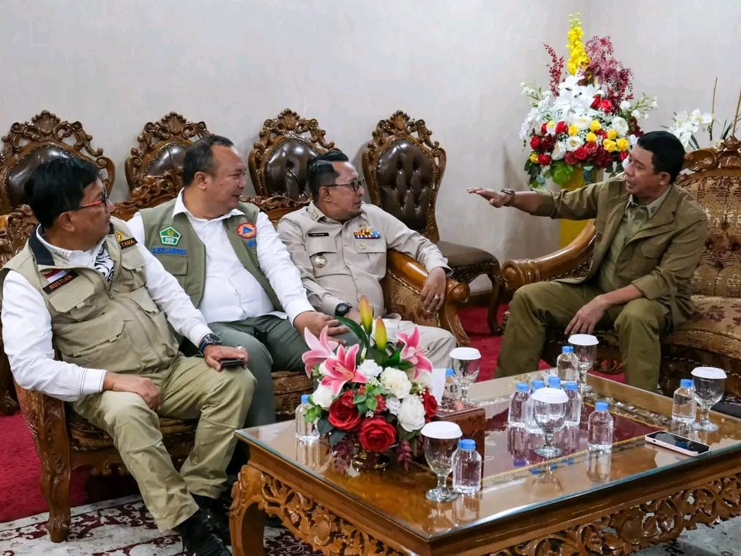 Bupati Eka Putra, SE, MM: 141 Rumah Relokasi Mandiri Siap Dibangun, Dana Dari BNPB Sudah Tersedia