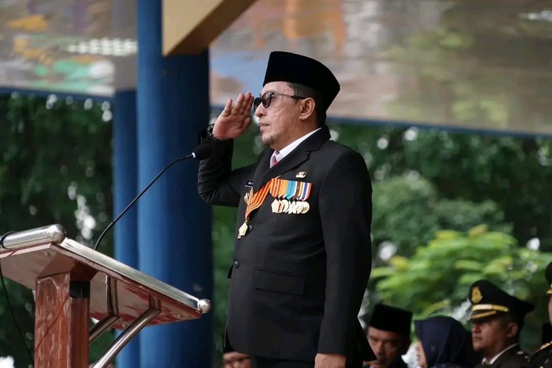 Bupati Eka Putra Pimpin Upacara Harkitnas ke-117, Bacakan Sambutan Menteri Kominfo dan Digital