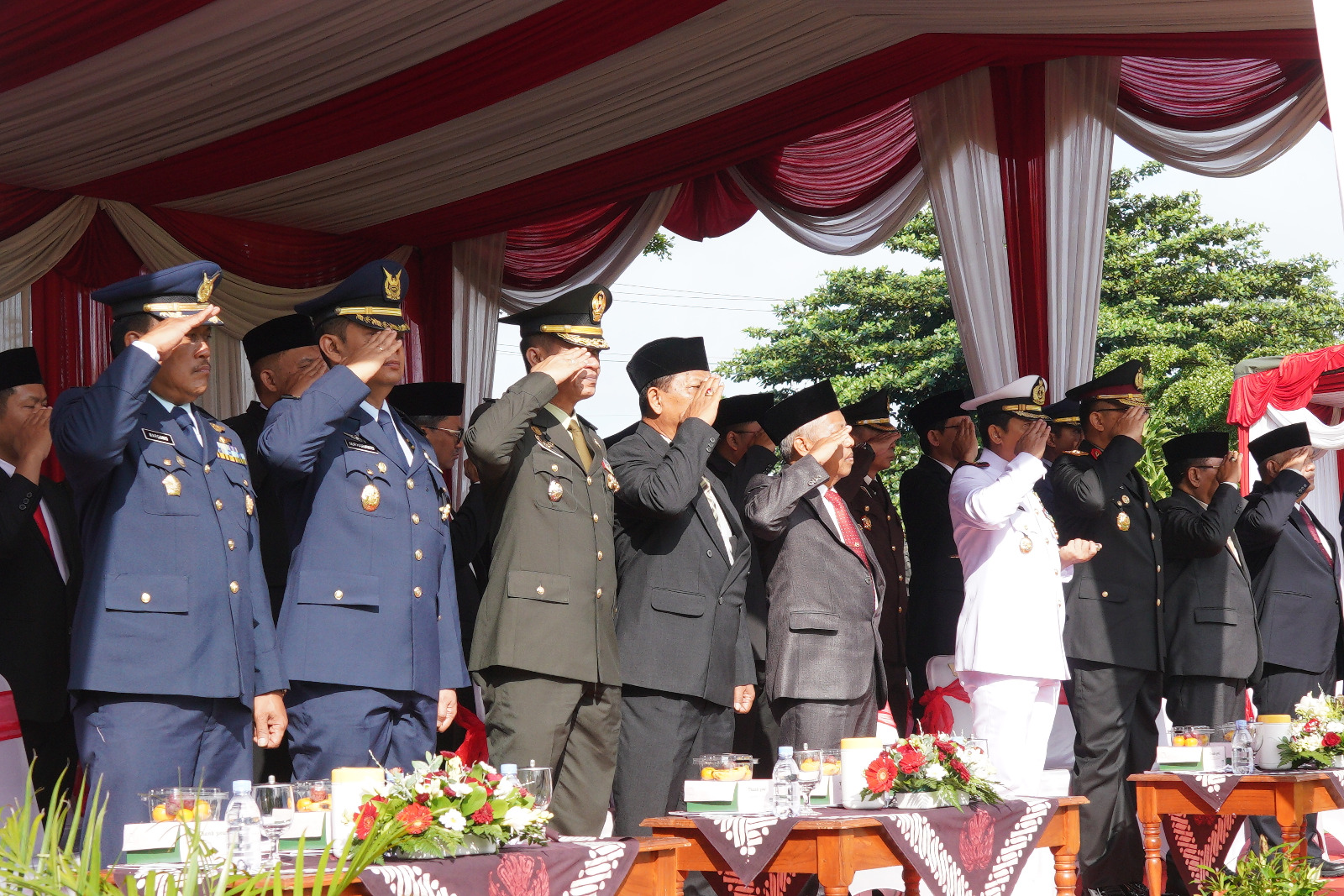 Kasrem 072/Pamungkas Hadiri Upacara Peringatan Hari Lahirnya Pancasila