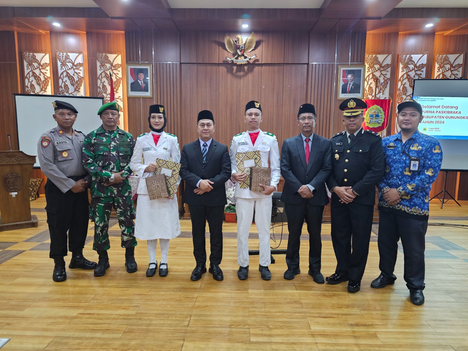 Wabup: Purna Paskibraka Harus Jadi Inspirasi Penjaga Nilai Pancasila